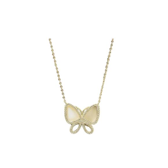 Mariah Butterfly Pendant Necklace Perfect Gift for Her - Picture 1 of 7